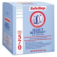 Safe Step Pro Series 570 Select Blend Blue Ice Melt 50lb Box 48/carton Ws50bxpl on sale Safe Step Pro Series 570 Select Blend Blue Ice Melt 50lb Box 48/carton Ws50bxpl on sale