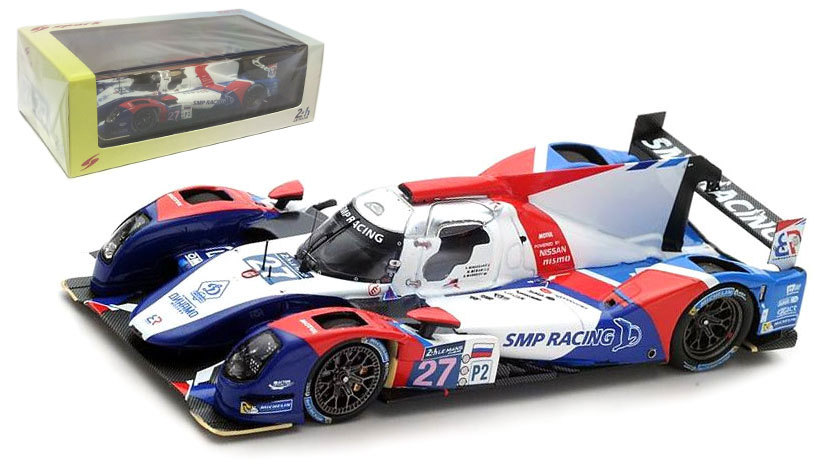 Spark S4644 1/43 Nissan SMP BR01 N°27 – 24H Du Mans 2015 LMP2