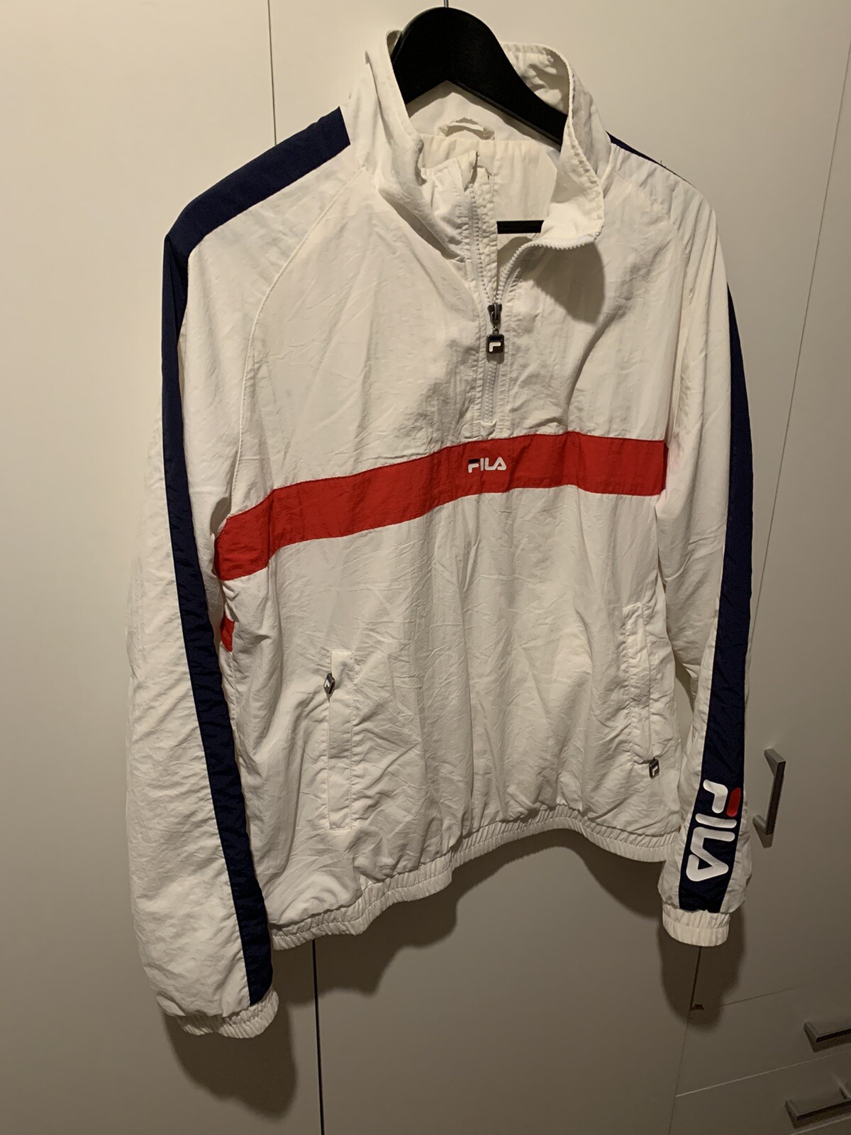Giacca frangivento Fila taglia M retrò giacca fila