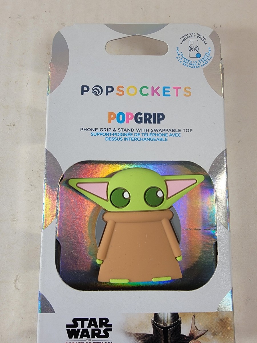 PopSockets Disney Star Wars Mandalorian Baby Yoda Grogu Phone Grip