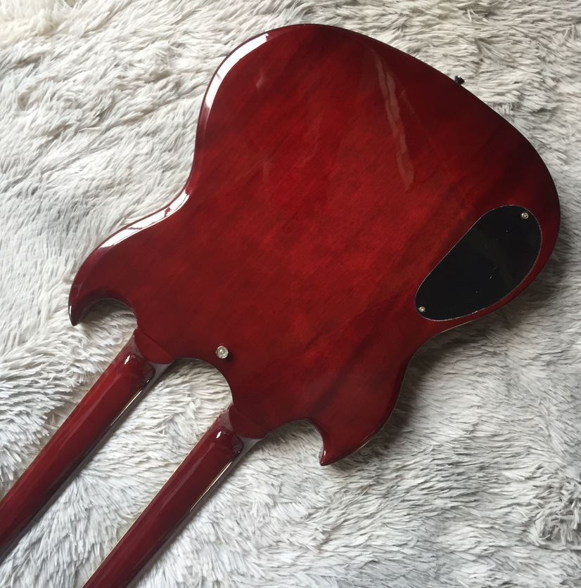 SG Double Neck Electric Guitar ,Double Neck Guitar,Solid Electric