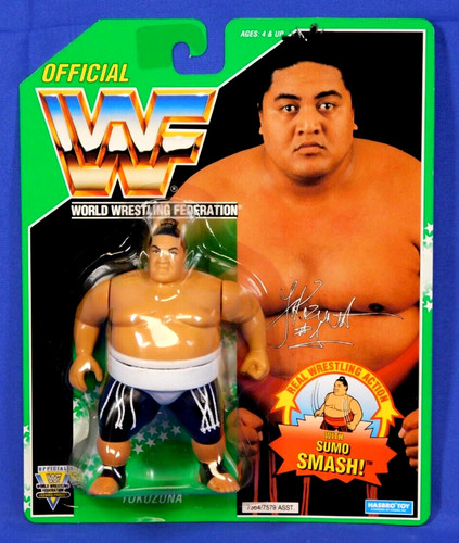 WWF HASBRO YOKOZUNA GREEN CARD 1994 MOC WWE...
