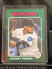 Jhonny Pereda RC 2024 Topps Heritage High # Green Border #719 Marlins