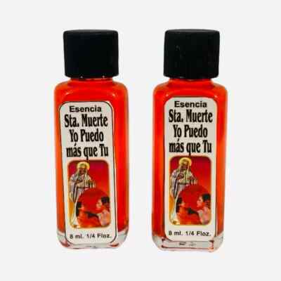 2PACK- Santa Muerte Yo Puedo Mas Que Tu Aceite Perfume Para Dominar Controlar