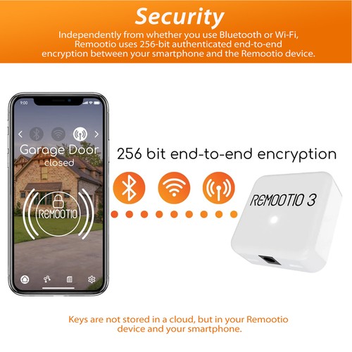 Remootio 3 WiFi and Bluetooth Smart Garage Door Opener Gate Controller - Picture 3 of 9