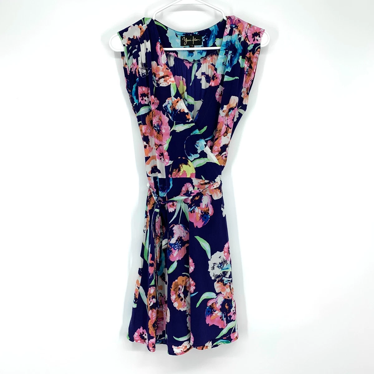 Yumi kim lexey store silk wrap dress