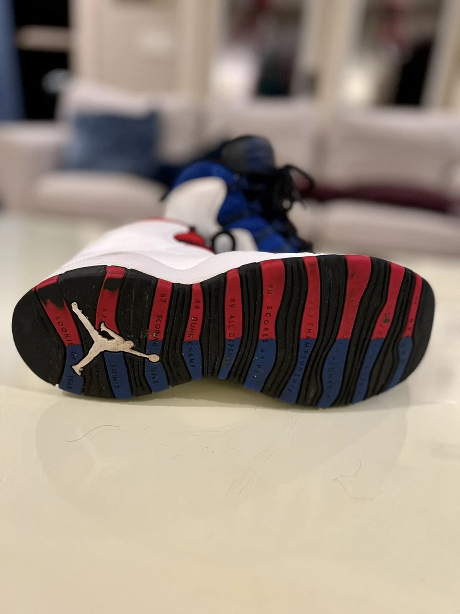 Nike Air Jordan 10 X Retro GS Olympians Size 7Y 310806-160