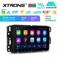 Android 14 8-Core 64GB Car Stereo GPS Radio 4G WIFI For Chevrolet GMC HUMMER H2