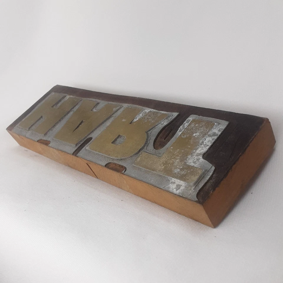 Hart Printing Block Letterpress Typography - Image 3 of 4