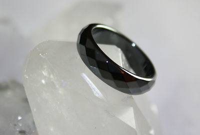 RING HÄMATIT  HEMATIT facettiert per Hand verschiedene Größen Edelsteinring