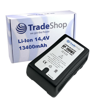 Li-Ion V-Mount Akku 14,4V 13400mAh D-Tap für Sony PMW-F3K PMW-F3L DSR-250