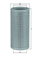 Mahle Original LX502 Luftfilter FüR Peugeot CitroËN