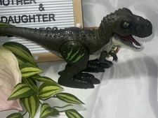 ZURU Robo Alive T-Rex Walking Robotic Dinosaur Glow-in-dark Scars Roar Sounds