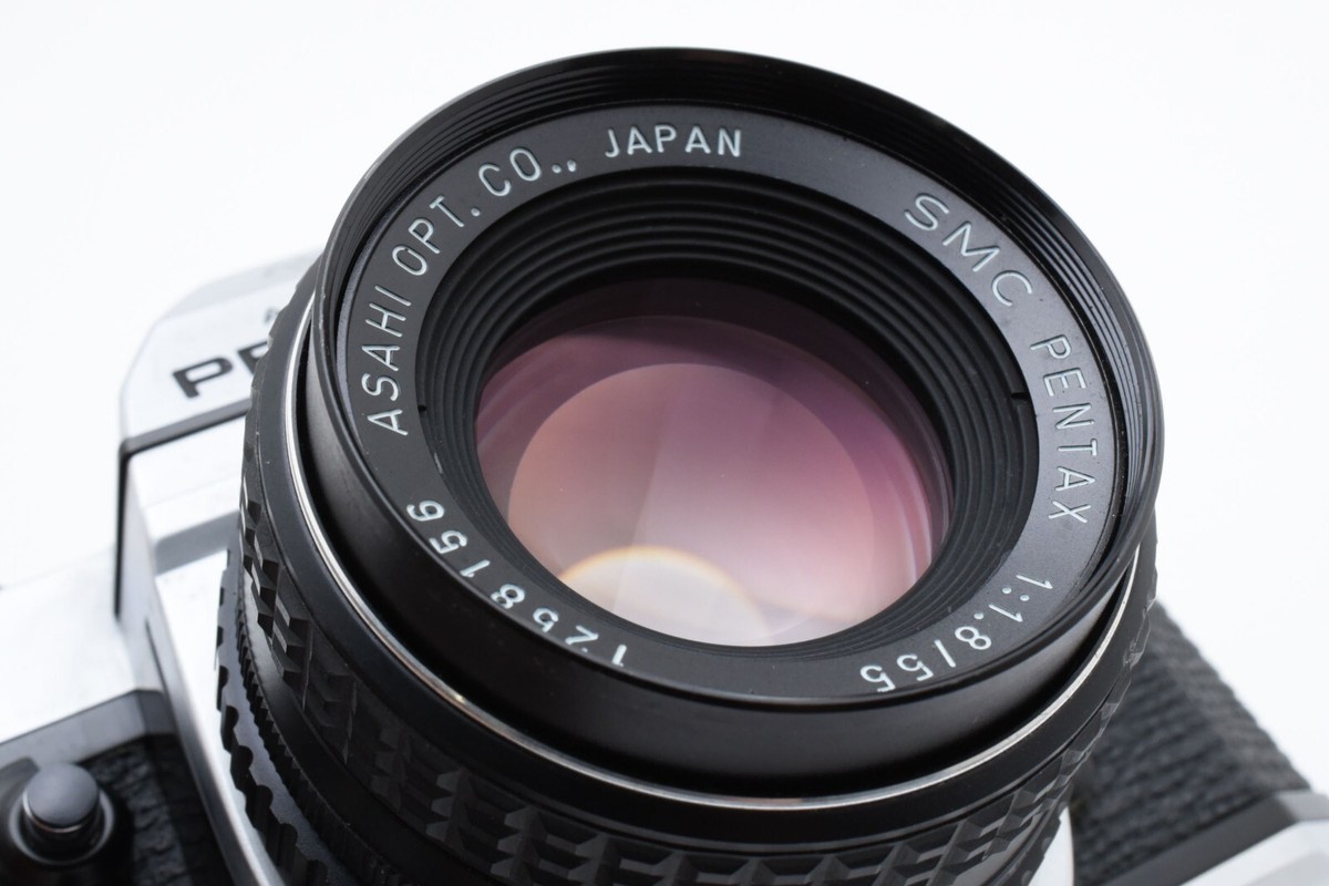 ★極上★PENTAX KX シルバー SMC PENTAX 55mm f1.8 Near Mint] Pentax KX Silver 35mm SLR Film Camera SMC 55mm f1