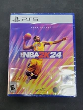 NBA 2K24 Kobe Bryant Edition Sony Playstation 5 PS5 New Factory Sealed