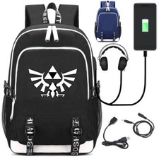 Zelda Laptop USB Mini Backpack 
