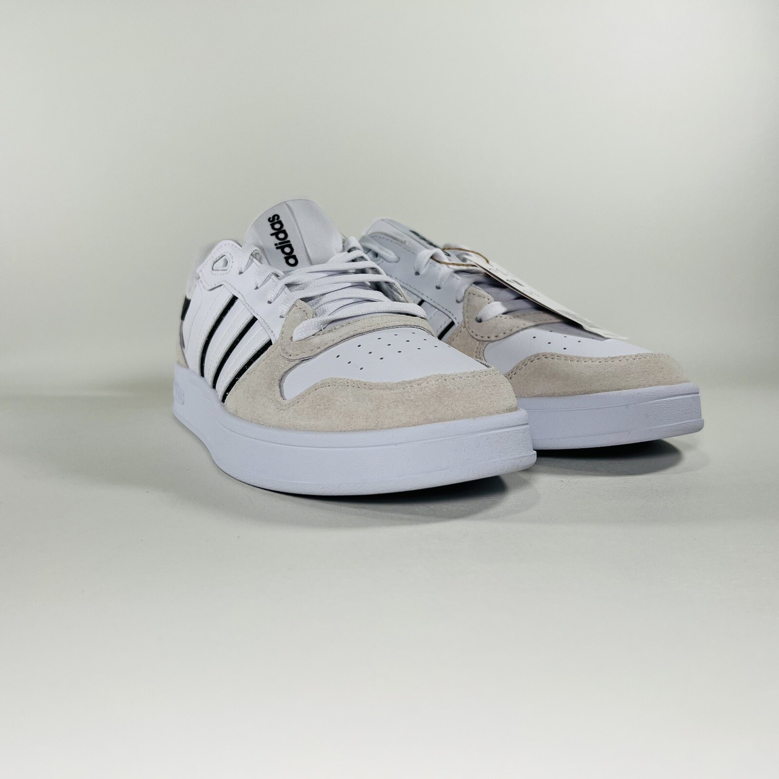 Adidas Plus Men's Tennis Shoes Athletic Sneakers White Black