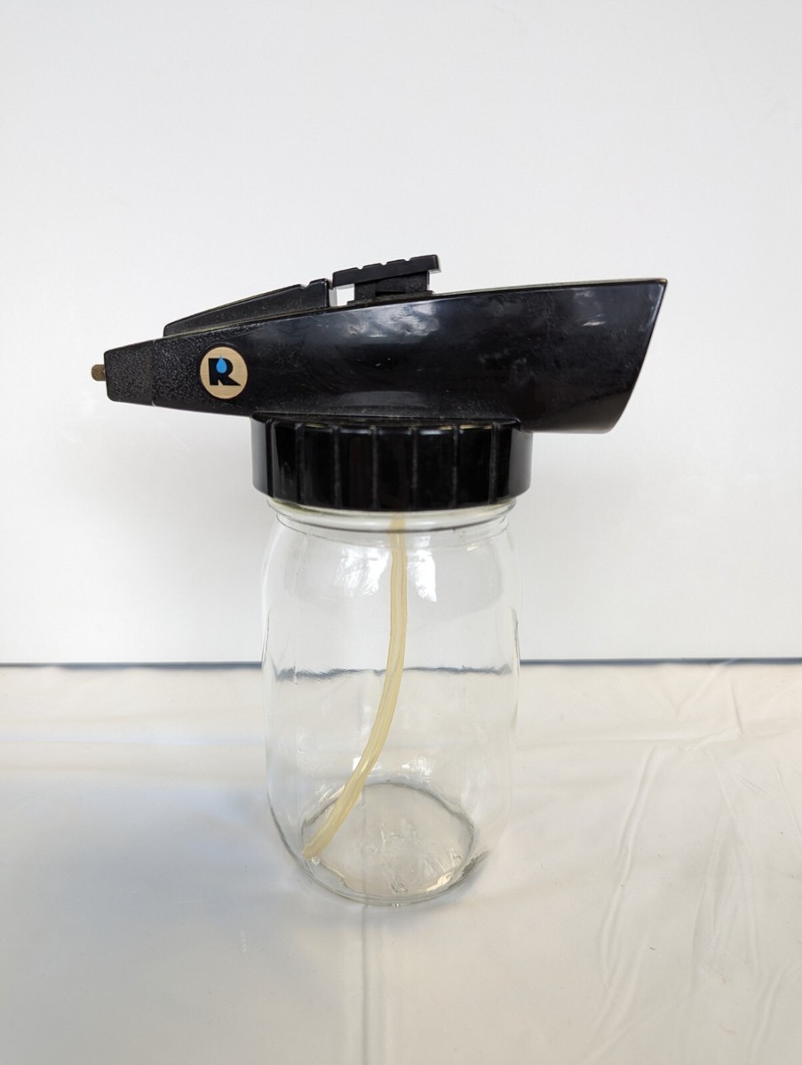 Rainbow Vacuum Sprayer Attachment with Glass Jar Home Cleaning