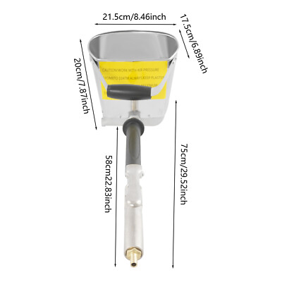 #ad #ad Cement Stucco Sprayer 4L Hopper 2600W High Pressure Portable Lightweight $52.40