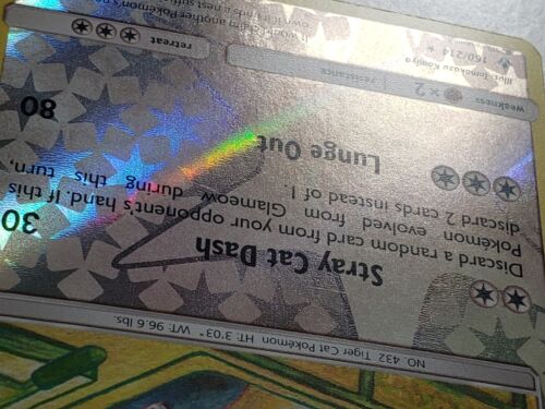 Tarjeta Pokémon REVERSE HOLO Purugly 160/214 VLP/NM Unbroken Bonds Tomokazu Komiya - Imagen 2 de 4