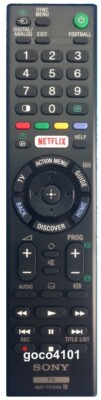 RMT-TX100A RMTTX100A GENUINE SONY TV REMOTE KD75X9100C KD75X9400C = RMTTX100D