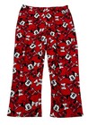 Disney Sleepwear Women's Large Mickey & Minnie Mouse Fleece Elastic Waist Pants