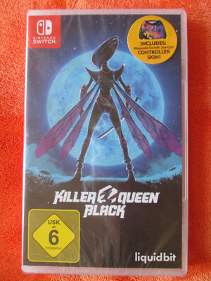 Killer Queen Black für Nintendo Switch + Joy-Con Skin NEU OVP DE USK Multiplayer