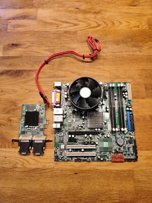 IEI IMB-9454G-R20 Mainboard+ Matrox Grafikkarte MGIG-55