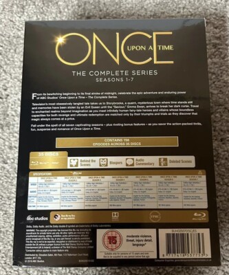 ONCE UPON A TIME The Complete Series Seasons 1-7 Blu-Ray Set NEW