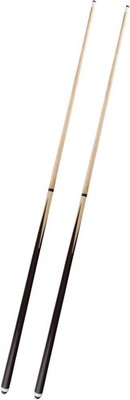 2-Piece Pool Cue Stick 58'' set of 2 Wooden Billiard Cues, Standard & Heavy