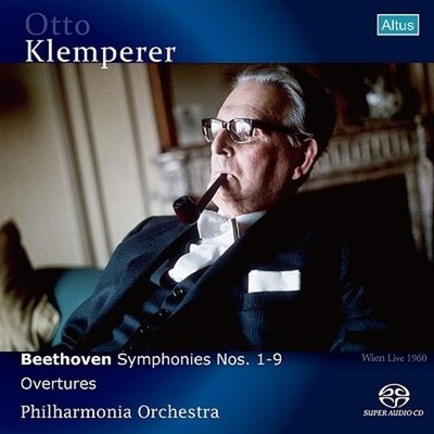 Otto Klemperer Beethoven Symphonies Nos.1-9 Overtures Altus 2 SACD JAPAN