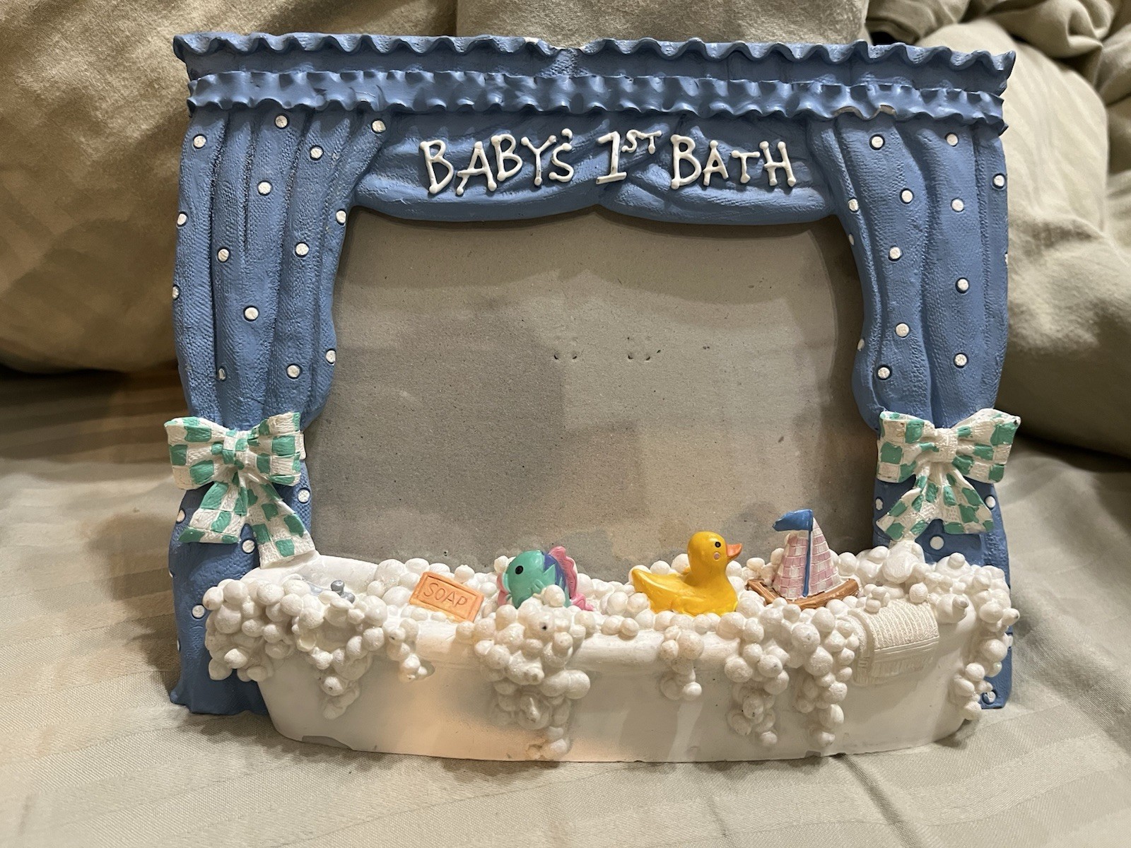 Baby’s First Bath Photo Frame