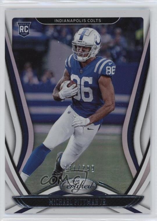 2020 Certified Rookies Mirror 231/299 Michael Pittman Jr #122 Rookie RC 4f5