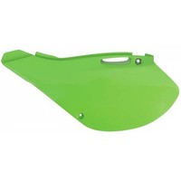 Seitentische Nummernhalter Ufo Kawasaki Kx 125 / 250 1999 - 2002 GrüN