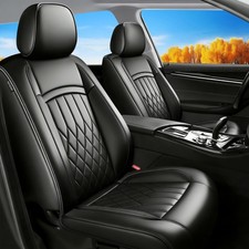 Fit TSX Car Seat Covers for Acura TSX 2003-2014 - Premium Leather, Waterproof...