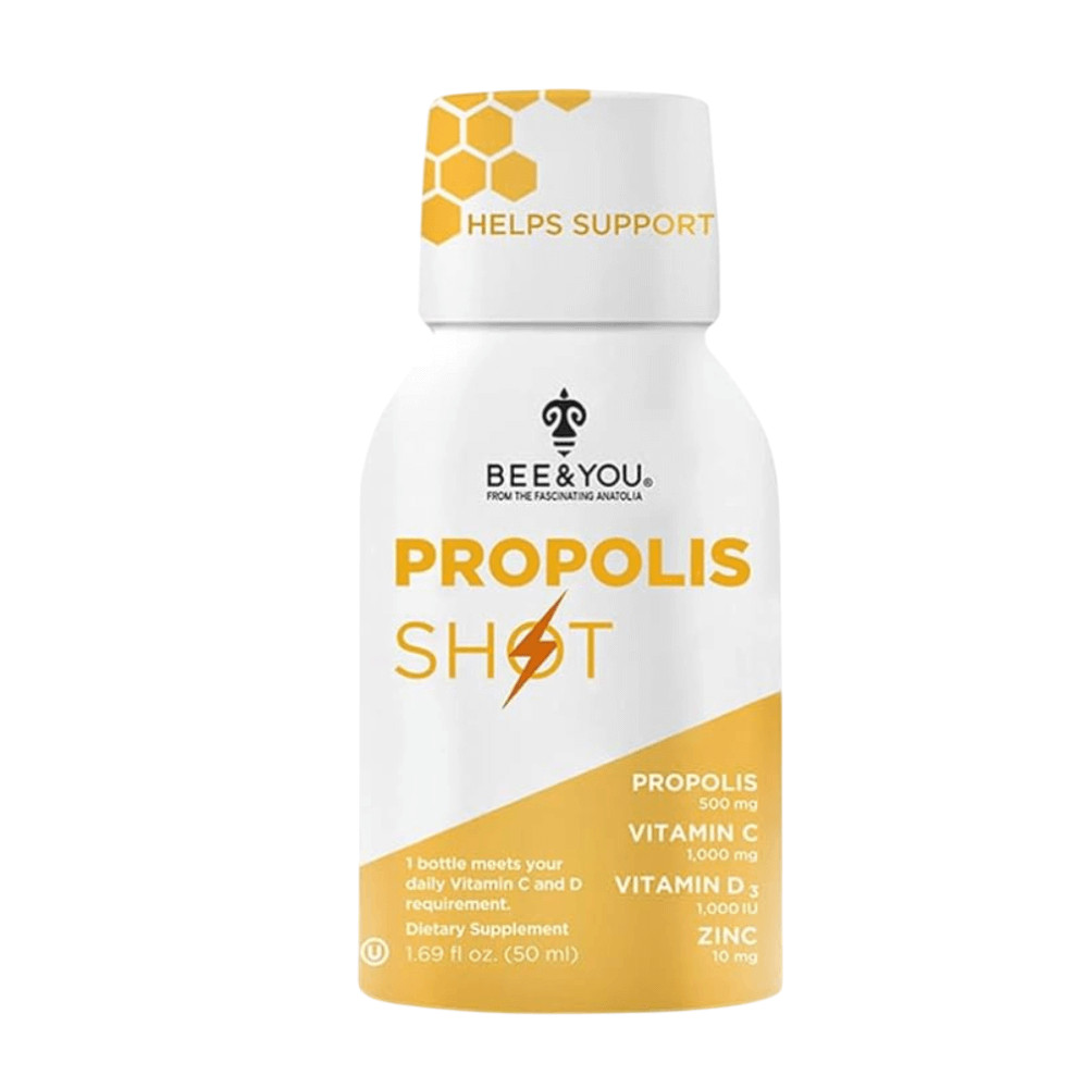 Bee & You Vitamin C & Zinc Propolis Shots 12x50ml Immune Support