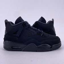 Air Jordan GS 4 Retro "BLACK CAT" 2025 - Size 6Y - IB4171 010 14819-3 