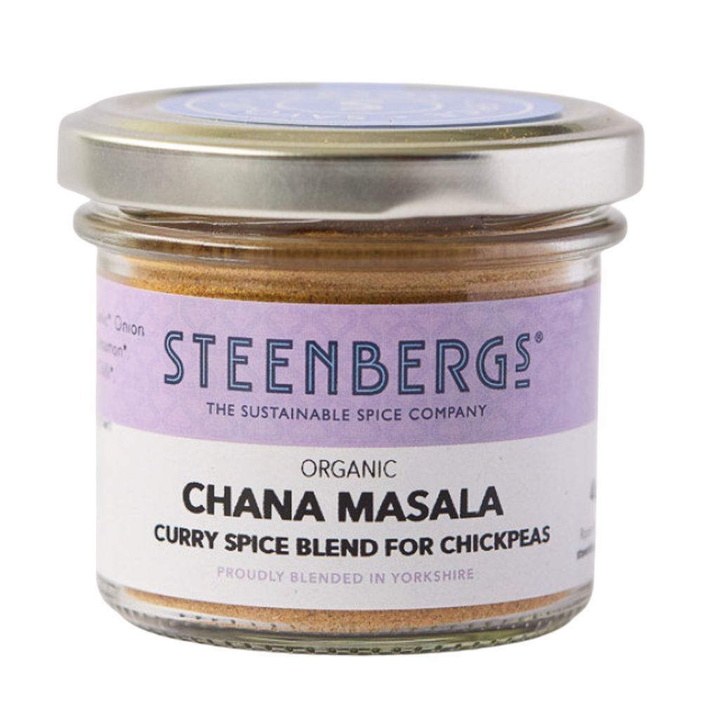 Steenbergs Organic Masala Chana Seasoning 45g Indian Spice