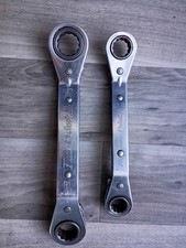 2 Blue Point 12 Point SAE Offset Ratcheting W...