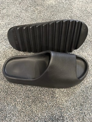 Yeezy YS-01 Men's Black Slide Sandals Slip-On Rubber Upper US 12