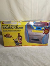 Jimmy Neutron RCA Portable CD/Cassette Radio Player Nickelodeon W/ Original Box