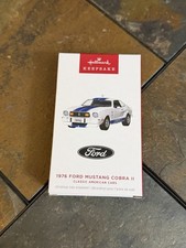 Hallmark Keepsake - 1976 Ford Mustang Cobra Ii - 36th - 2026 New Free Ship