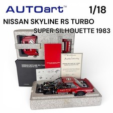 AutoArt 1/18 Nissan Skyline RS Turbo Super Silhouette 1983 Model Car