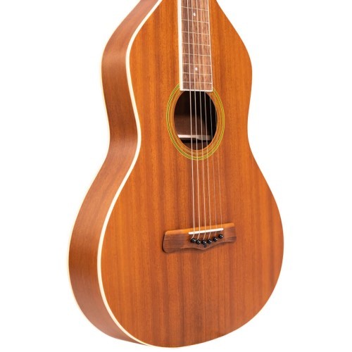 Guitarra Weissenborn tono dorado con techo Sapele y bolsa artículo de segunda mano - Imagen 3 de 7