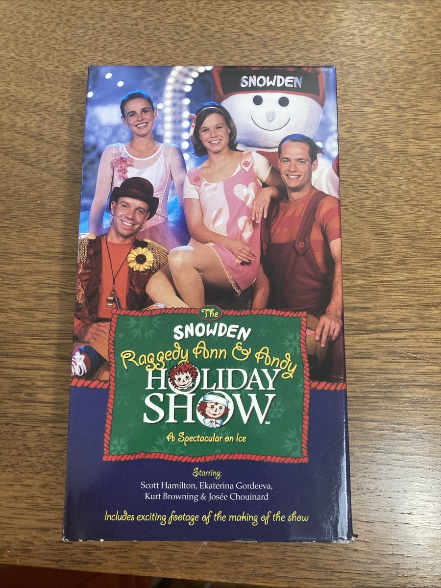 The Snowden Raggedy Ann & Andy Holiday Show VHS 1998 UNTESTED | eBay