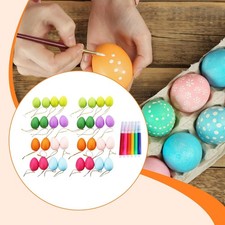 32Pcs Easter Egg DIY Kit for Hanging Decorations Party Favors Easter Gifts