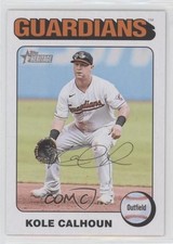 2024 Topps Heritage Short Print White Border Kole Calhoun #62 4k8