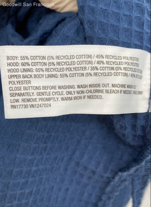 Original Use Snap Buttoned Hooded Jacket Size XXL… - image 4