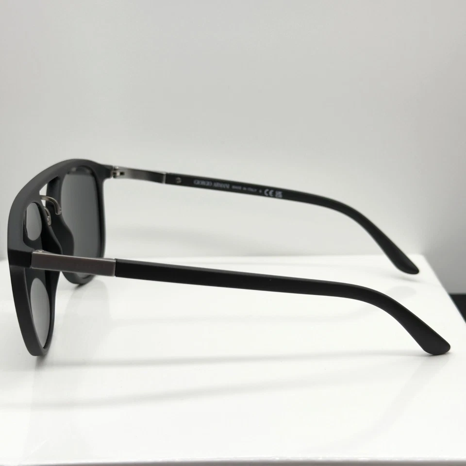 Gafas de sol Georgio Armani AR8118 5001/87 negro mate lentes grises Foto 4 de 4