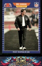 1989 Pro Set Los Angeles Raiders Mike Shanahan #194